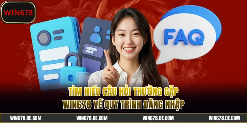 Tìm hiểu câu hỏi thường gặp WIN678 về quy trình đăng nhập